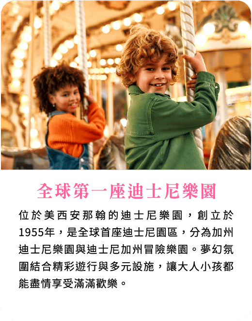 全球第一座迪士尼樂園