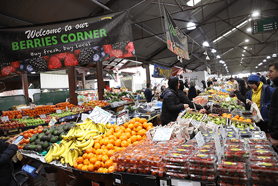 維多利亞女皇市場豐富的食材水果