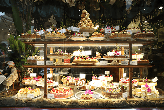 皇家拱廊內美味的甜點